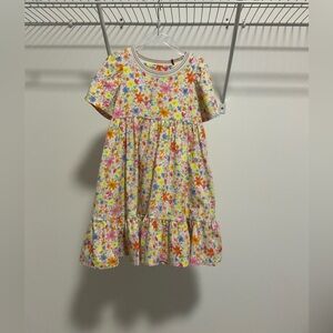 Oilily Kids Multi Color Floral Print Dress Size 6